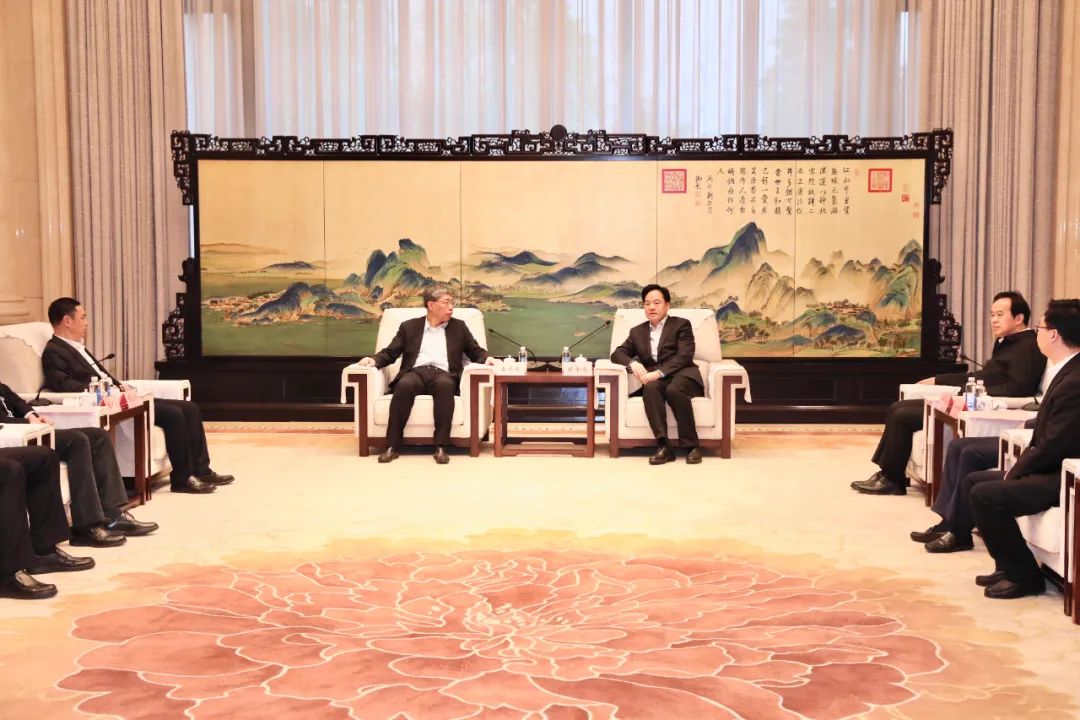 陈金虎会见北汽集团高层